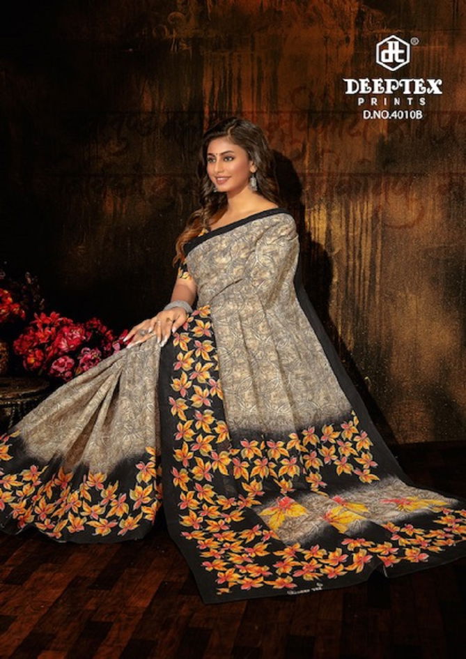 Deeptex Mother Queen 4 Printed Sarees Catalog
